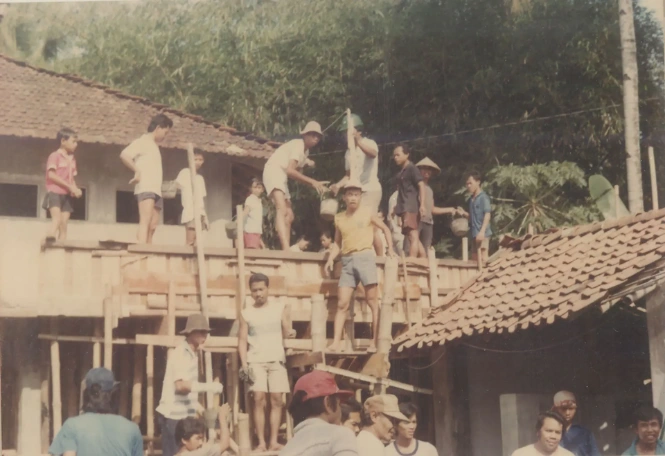 Pembangunan Masjid Assalam Sutopadan Ngestiharjo